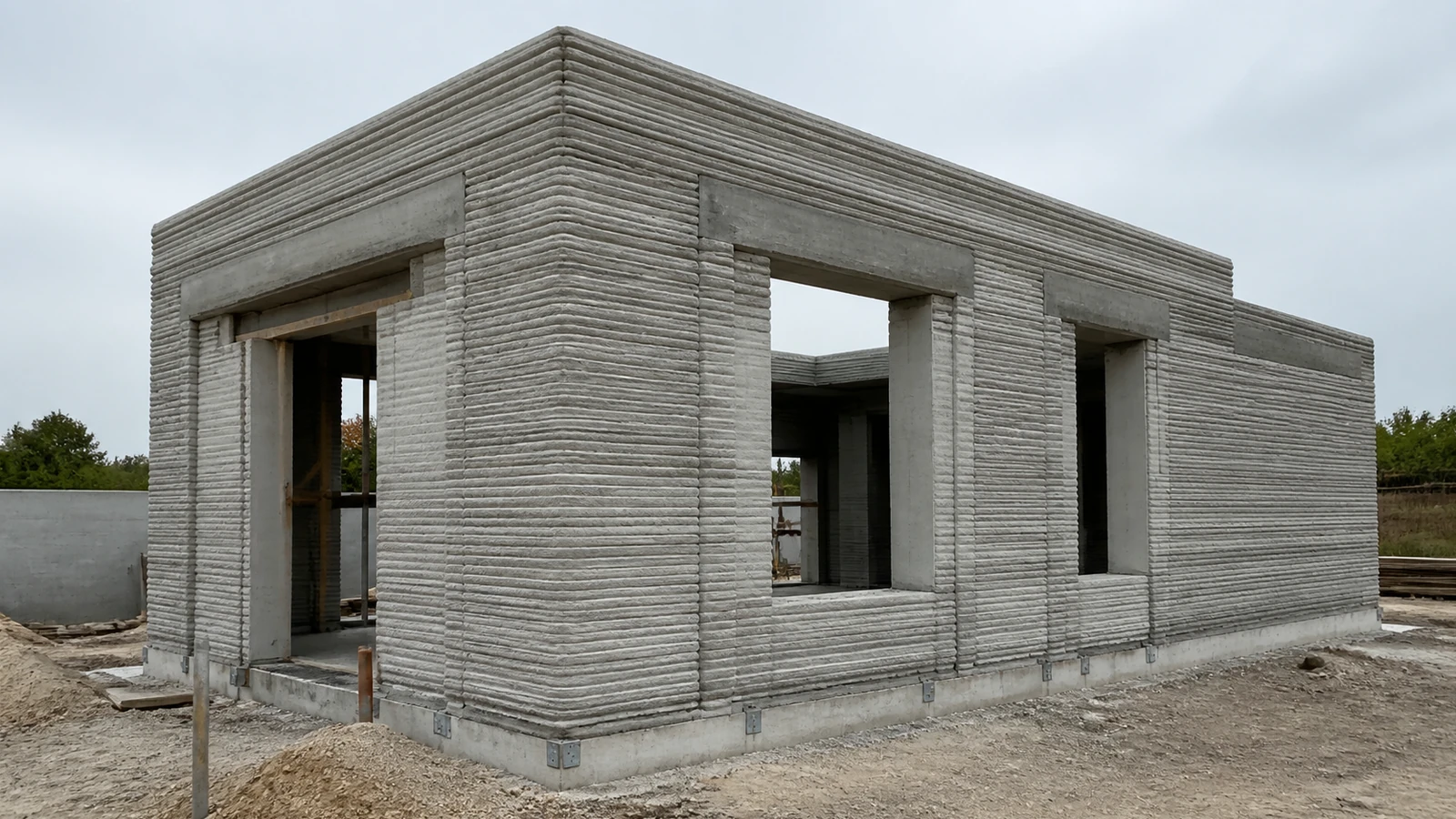 Impression 3D dans le bâtiment : procédés, usages et limites — photo 3